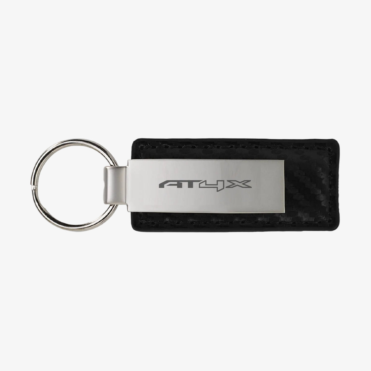 Black AT4X Carbon Metal Large Keychain