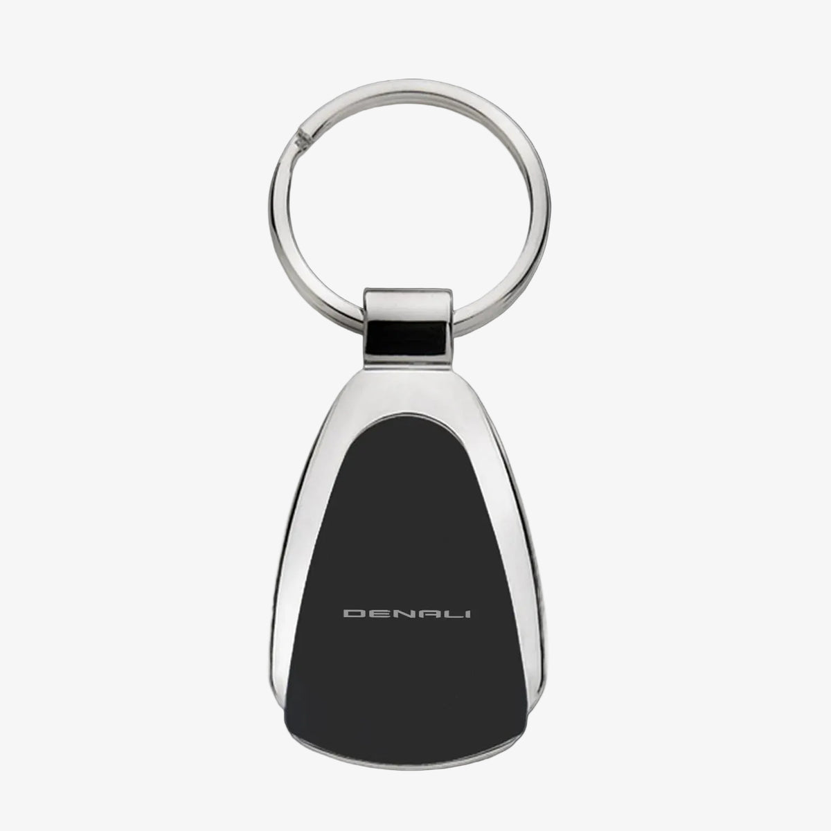 Dark Slate Gray Denali Chrome Tear Drop Keychain