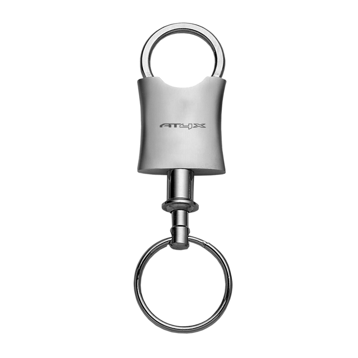 AT4X Curved Ring Top Keychain